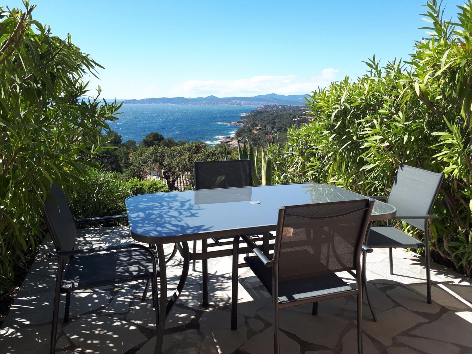 Duplex, Vue Panoramique Sur La Mediterranee, Piscine, Garage Saint-Raphaël المظهر الخارجي الصورة